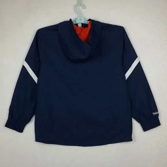 Houston Astros Mitchell & Ness‎ MLB Large Anorak Windbreaker Jacket Navy NWT